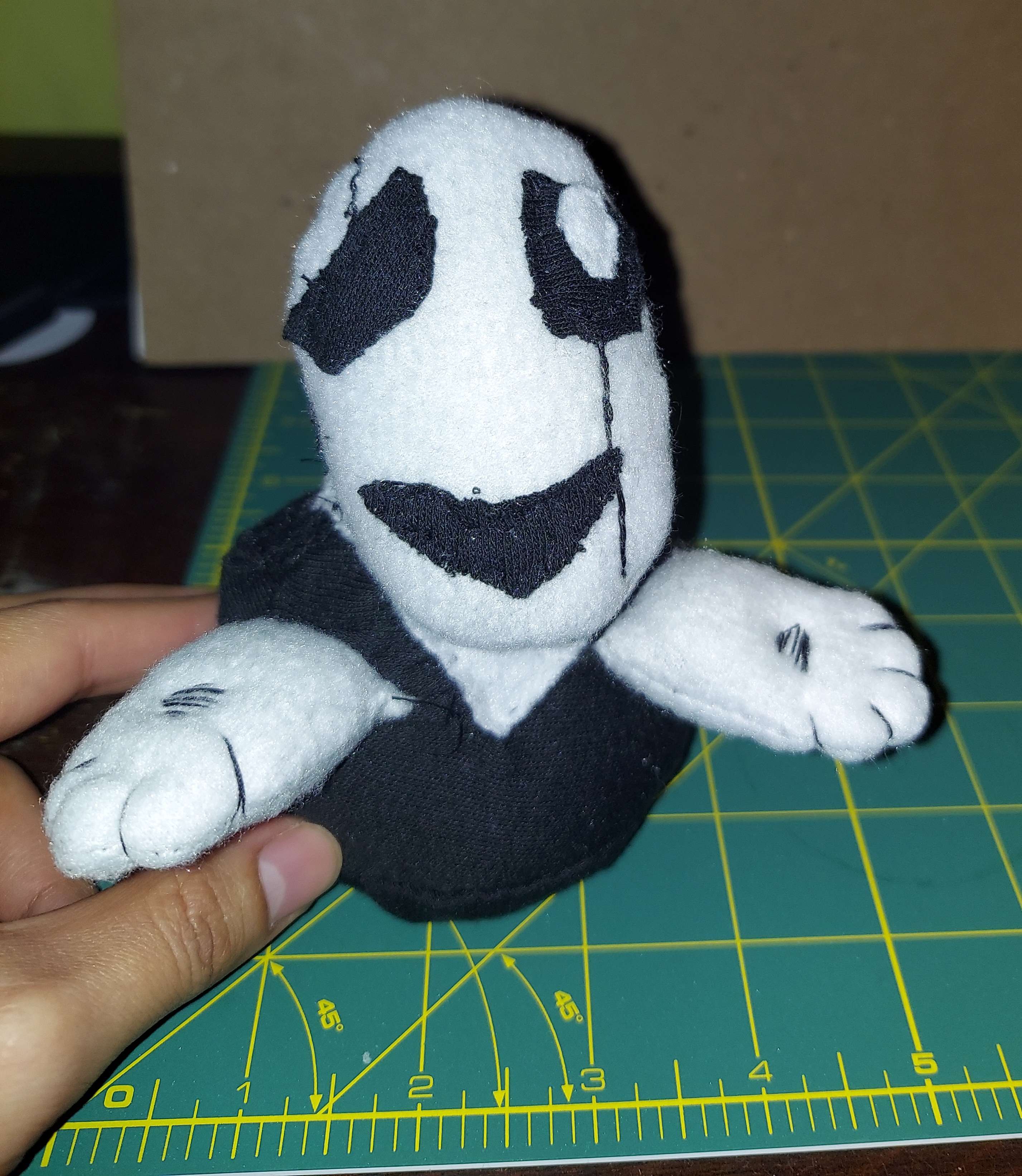 gaster bitty plush