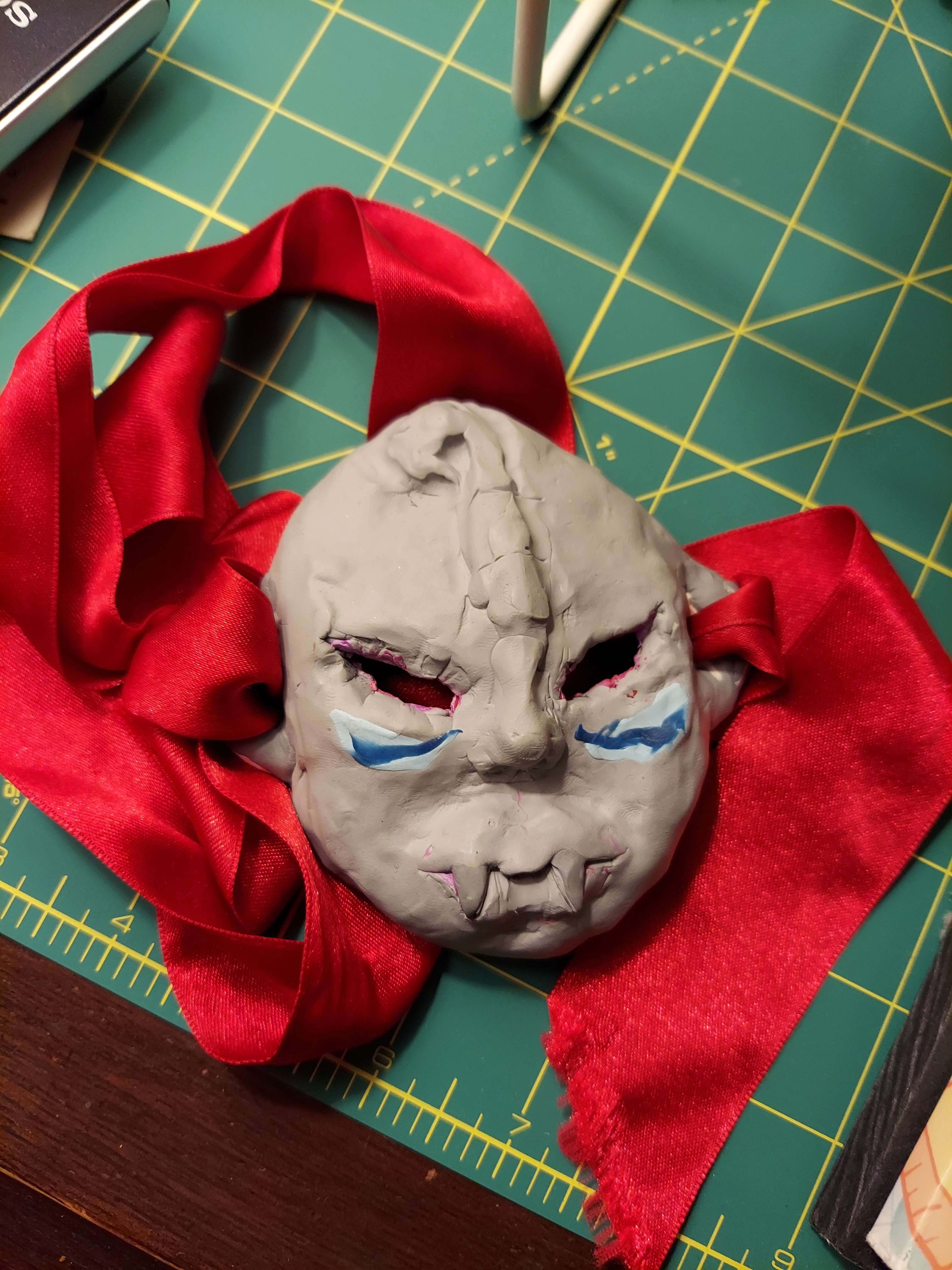 small clay stone mask jjba